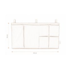 Cam Cam Copenhagen Sengelomme Classic Stripes Rose