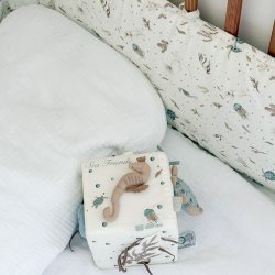 Cam Cam Copenhagen Cot Bumper Sengerand Sea Garden