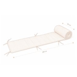 Cam Cam Copenhagen Cot Bumper Sengerand Woodland