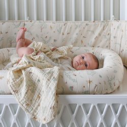 Cam Cam Copenhagen Cot Bumper Sengerand Woodland