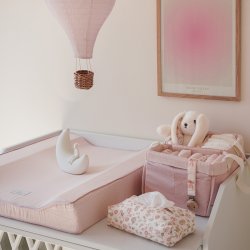 Cam Cam Copenhagen Diaper Caddy Pusleopbevaring Classic Stripes Rose