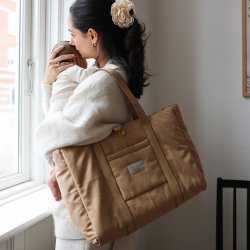 Cam Cam Copenhagen Foldbar Pusletaske Latte