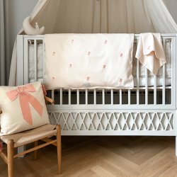 Cam Cam Copenhagen Harlequin Babyseng 60x120cm Hvid