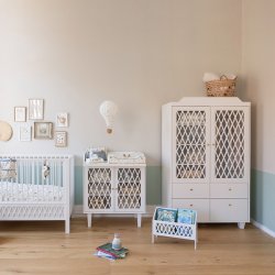 Cam Cam Copenhagen Harlequin Book Bench Bogkasse Hvid