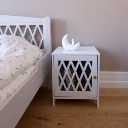 Cam Cam Copenhagen Harlequin Sengebord Hvid