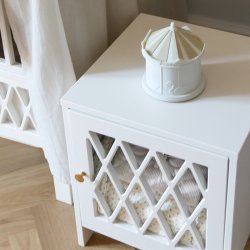 Cam Cam Copenhagen Harlequin Sengebord Hvid