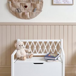 Cam Cam Copenhagen Harlequin Storage B�rneb�nk Hvid