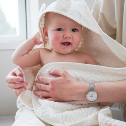 Cam Cam Copenhagen Baby H�ndkl�de m/ H�tte og �rer Off-White