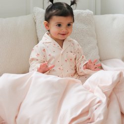 Cam Cam Copenhagen Junior Senget�j 100x140cm Classic Stripes Rose