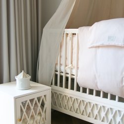 Cam Cam Copenhagen Junior Senget�j 100x140cm Classic Stripes Rose