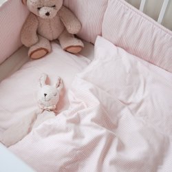 Cam Cam Copenhagen Junior Senget�j 100x140cm Classic Stripes Rose