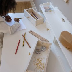 Cam Cam Copenhagen Luca Desk Skrivebord Hvid