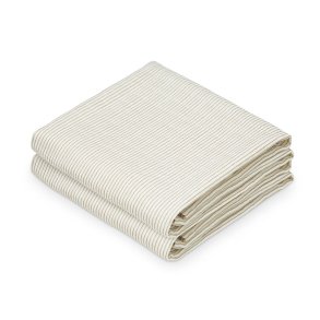 Cam Cam Copenhagen Muslin Cloth Stofble 2-Pak Brune Striber