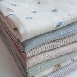 Cam Cam Copenhagen Muslin Cloth Stofble 2-Pak Blueberries