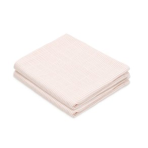 Cam Cam Copenhagen Muslin Cloth Stofble 2-Pak Classic Stripes Rose
