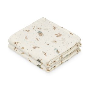 Cam Cam Copenhagen Muslin Cloth Stofble 2-Pak Sea Garden