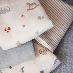 Cam Cam Copenhagen Muslin Cloth Stofble 2-Pak Vintage Toys