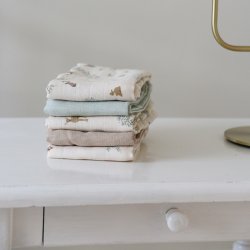 Cam Cam Copenhagen Muslin Cloth Stofble 2-Pak Woodland