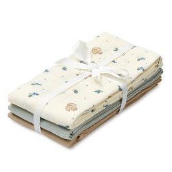 Cam Cam Copenhagen Muslin Cloth Stofble 3-Pak Blueberries