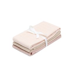 Cam Cam Copenhagen Muslin Cloth Stofble 3-Pak Classic Stripes Rose