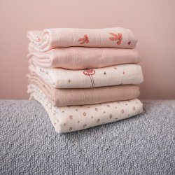 Cam Cam Copenhagen Muslin Cloth Stofble 3-Pak Rowan