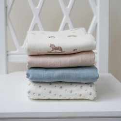 Cam Cam Copenhagen Muslin Cloth Stofble 3-Pak Rowan