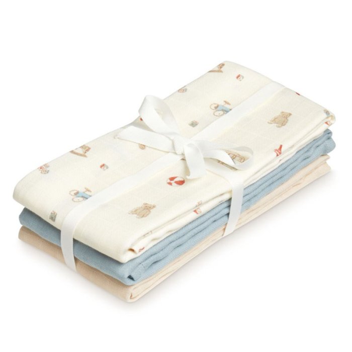 Cam Cam Copenhagen Muslin Cloth Stofble 3-Pak Vintage Toys