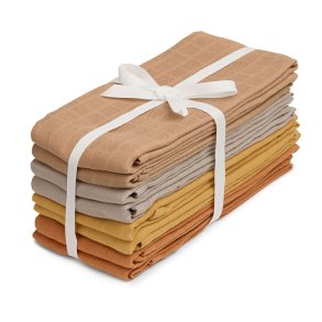 Cam Cam Copenhagen Muslin Cloth Stofble 8-Pak Earth Mix