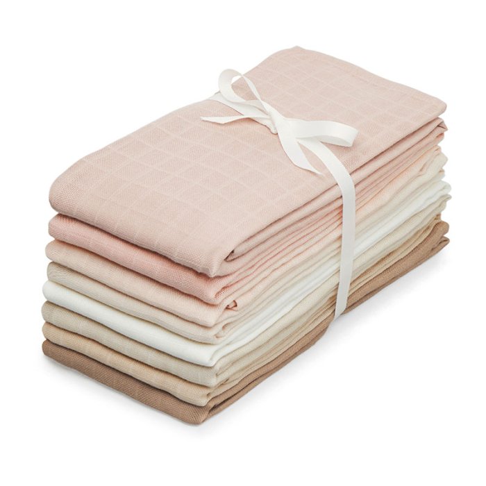 Cam Cam Copenhagen Muslin Cloth Stofble 8-Pak Rose Mix