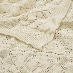 Cam Cam Copenhagen Pointelle Baby Strikt�ppe Off-White