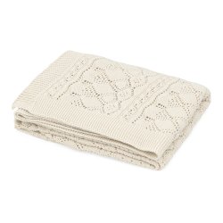 Cam Cam Copenhagen Pointelle Baby Strikt�ppe Off-White