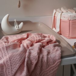Cam Cam Copenhagen Pointelle Baby Strikt�ppe Sorbet