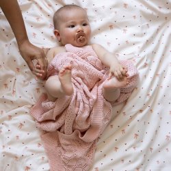 Cam Cam Copenhagen Pointelle Baby Strikt�ppe Sorbet