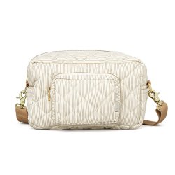 Cam Cam Copenhagen Pusletaske Lille Brune Striber