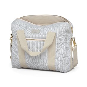 Cam Cam Copenhagen Pusletaske Mellem Bl� Striber