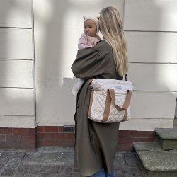 Cam Cam Copenhagen Pusletaske Mellem Brune Striber