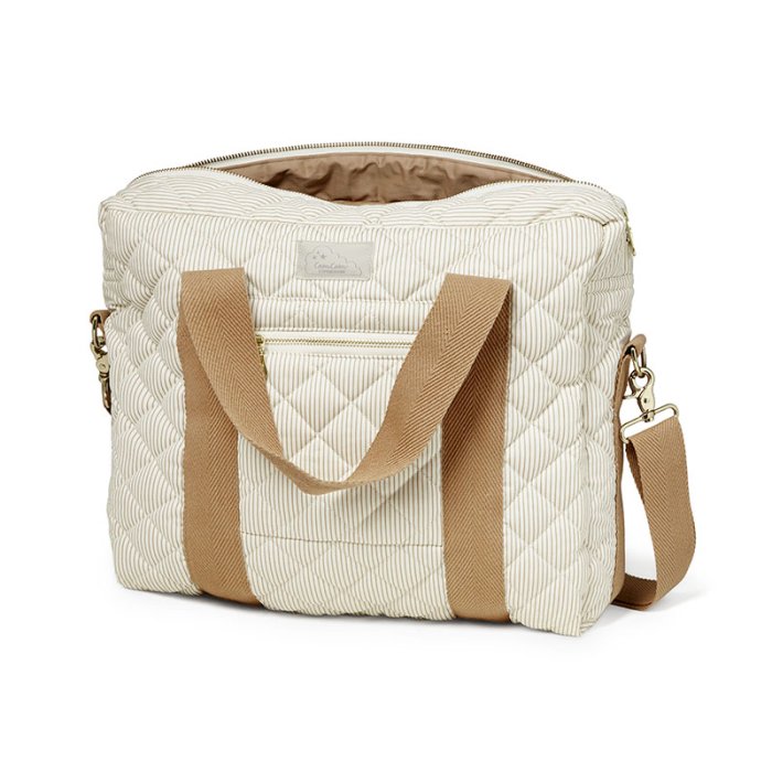 Cam Cam Copenhagen Pusletaske Mellem Brune Striber
