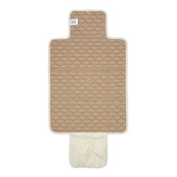 Cam Cam Copenhagen Quiltet Pusle Underlag Brune Striber