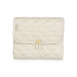 Cam Cam Copenhagen Quiltet Pusle Underlag Brune Striber
