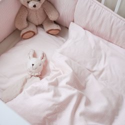Cam Cam Copenhagen Senget�j 140x200cm Classic Stripes Rose