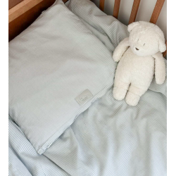 Cam Cam Copenhagen Junior Senget�j 100x140cm Bl� Striber