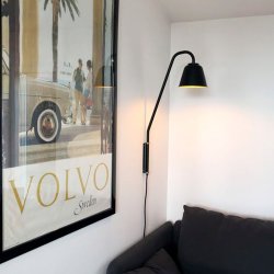 Eleanor Home Carter Lampe - Sort