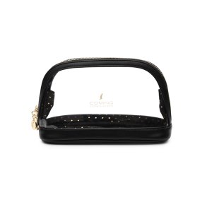 Coming Copenhagen Clara Transparant Kosmetiktaske Sort