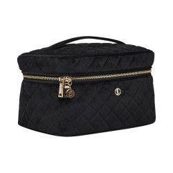 Coming Copenhagen Kaia Velour Beauty Bag Sort