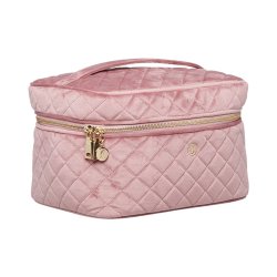 Coming Copenhagen Kaia Velour Beauty Bag Lyserd