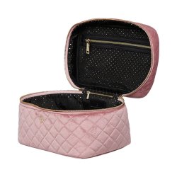 Coming Copenhagen Kaia Velour Beauty Bag Lyserd