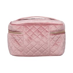 Coming Copenhagen Kaia Velour Beauty Bag Lyserd