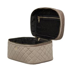 Coming Copenhagen Kaia Velour Beauty Bag Sand