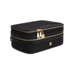 Coming Copenhagen Kiki Midi Dobbeltlag Toilettaske Sort