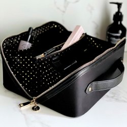 Coming Copenhagen Lulu Kosmetiktaske m/ Hank Sort